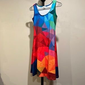 Cute geometric designs dress